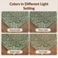 thumbnail image 7 of Design&I 6'x9' Ultra Soft Area Rug, Distressed Filigree Dining Table Alfombra Round Circle Vintage Playful None Fluffy Washable Non Shedding for Guest Room Bedroom Living Room, 7 of 7