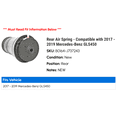 thumbnail image 2 of Rear Air Spring - Compatible with 2017 - 2019 Mercedes-Benz GLS450 2018, 2 of 2