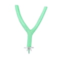 thumbnail image 4 of Soporte para pájaros en forma de Y, juguete portátil para ejercitar las patas, juguete para jaula de loros Verde, 4 of 9