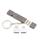 thumbnail image 4 of Unidad flash con silbato SOS para exteriores, resistente al agua, USB 3,0, sonido de 120 dB, multifunción, aleación de zinc, disco U con llavero para ordenador, 64 GB, color negro, 4 of 12
