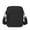 Black, variant on Small Crossbody Bag Men, Lightweight Messenger Shoulder Purse, Minimalist Phone Pouch Pack, Heavy Duty Casual Travel Satchel.