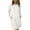 White, variant on Winter Dresses for Women Solid Color Long Sleeve Round Neck Pocket Casual Fall Dress Midi Dress Knit Dresses 2025