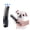 Black, variant on Dog Shaver Clipper Cordless Pet Hair Clipper with Suction USB Vacuum Electric Dog Hair Trimmer ,Cordless Using