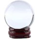 thumbnail image 1 of Clear Crystal Ball 40mm / 1.6 "asian Rare Natural Quartz Clear Magic Crystal Ball, 1 of 5