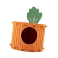 thumbnail image 4 of Cama de gato de zanahoria para gatos interiores durante toda la Nido fácil de limpiar de gatitos 33CMX33CMX26CM, 4 of 8