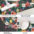 thumbnail image 3 of Pioneer Flower Floral Print Pattern Kitchen Rug Mat,Kitchen Runner Rugs Non Skid Washable,Decorative Kitchen Floor Mats for Kitchen,Sink,Laundry,17"X47", 3 of 5