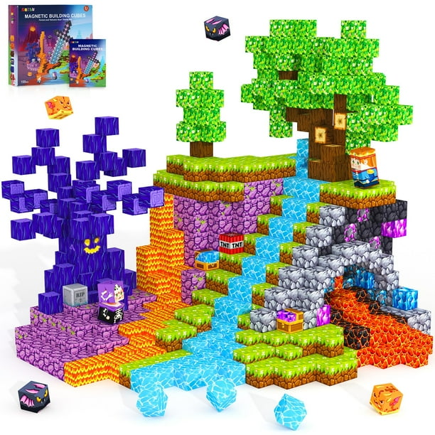 Bloques de construcción magnéticos OrzBB 100 piezas STEM Toy