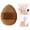 Brown, variant on Fingertip Triangle Puff Cosmetic air Cushion Reusable Washable Soft Water Drop Shape Makeup Sponge Blush Concealer Loose Tool Brown