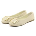 thumbnail image 6 of Sngxgn Women's Flats Shoes Ballet Flats Dress Shoes Comfortable Slip on Shoes for Women(Beige,39), 6 of 6