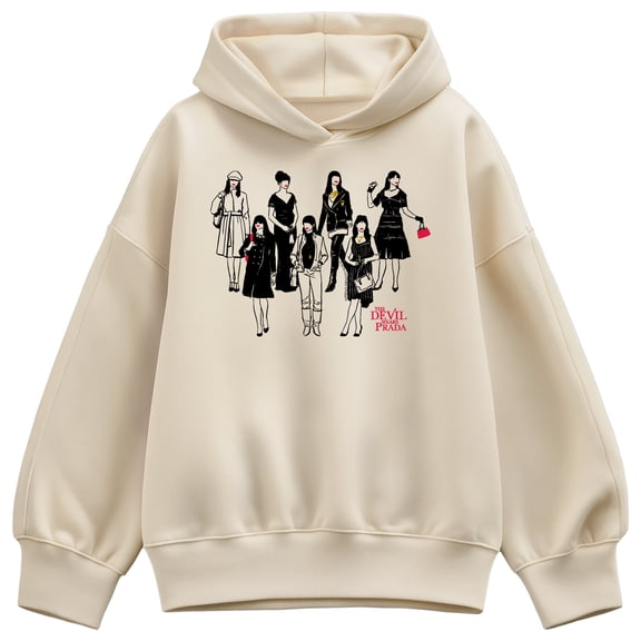 The Devil Wears Prada - Andy Fashion - Women's Oversized Fleece Hoodie Sweatshirt