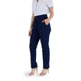 thumbnail image 3 of Pantalón De Vestir Color Azul Marino Con Bolsas Para Mujer, 3 of 5
