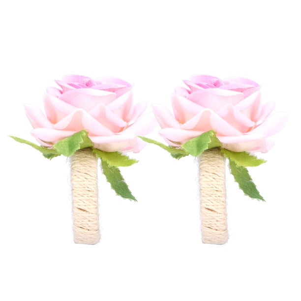 Servilletero, 2 piezas/bolsa Servilletero de simulación de flores Anillos de servilleta de flores Anillos de servilleta Mejora tu experiencia