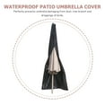 thumbnail image 4 of Housse de Parasol en Tissu Oxford Imperméable, Housse de Parasol d'Extérieur pour Patio, 4 of 8