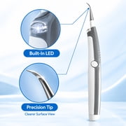 ELDORIX Led Sonic Dental Scaler Tooth Calculus Remover Stains Tartar Cleaner Tool Tooth Scraper Plaque Tartar Remover Teeth Cleaning Tools Plaque Remover