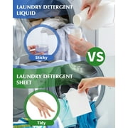 Bellaluce Concentrated Unscented Laundry Detergent Sheets, 240 Loads, 1 Pack