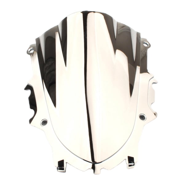 Speravity Deflector de viento para parabrisas de motocicleta para YZF Accesorios para motos Plata