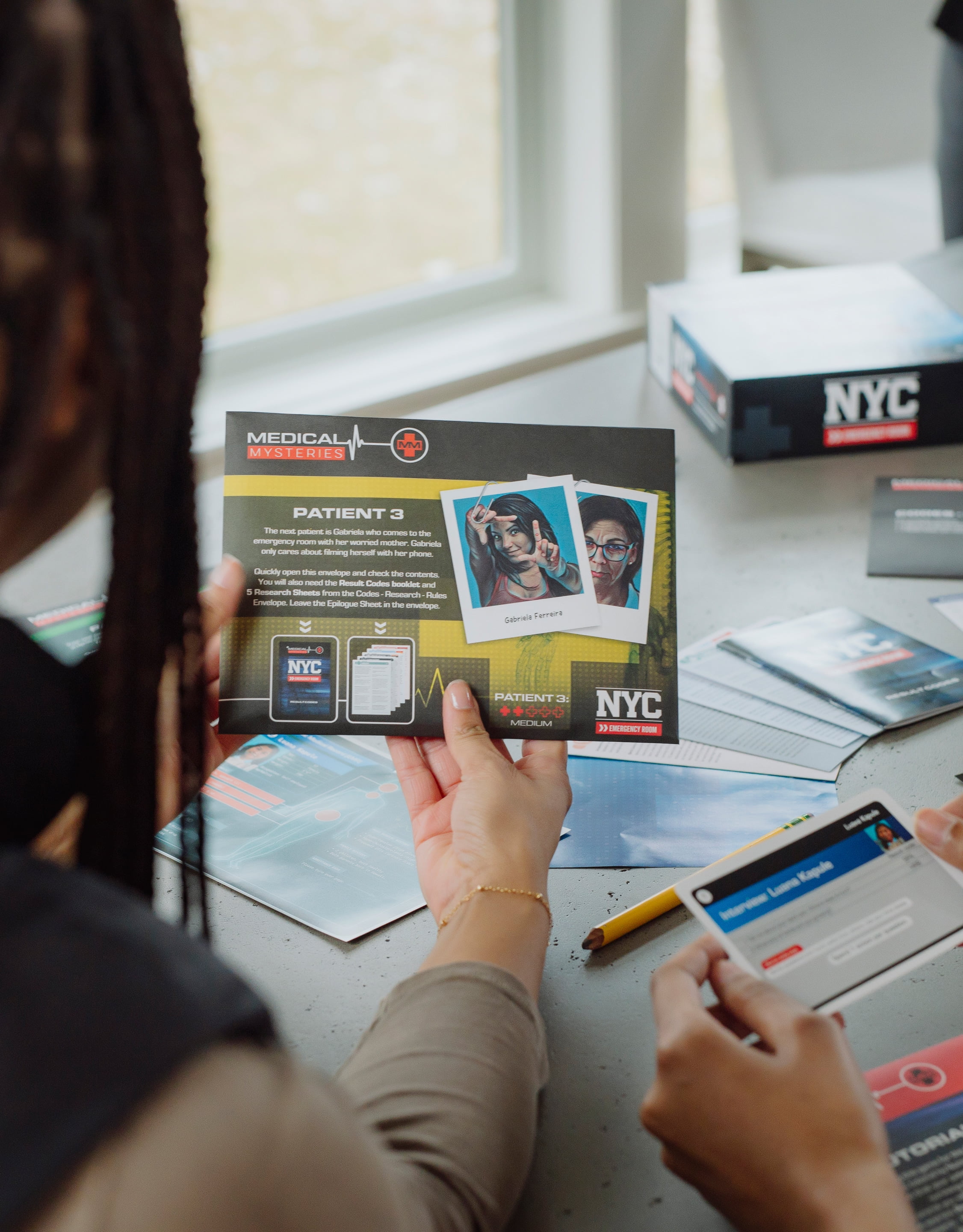 Medical Mysteries: NYC Emergency Room Cooperative Game for Ages 14 and up by Buffalo Games