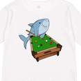 thumbnail image 4 of Inktastic Pool Shark Boys or Girls Long Sleeve Toddler T-Shirt, 4 of 5
