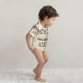 thumbnail image 4 of Daiia Cows On The Farm Printed Unisex-Baby Short Sleeve Onesies Bodysuits Baby Climbing Clothes Soft and Comfortable Romper with Expandable Shoulder Design-9M, 4 of 8