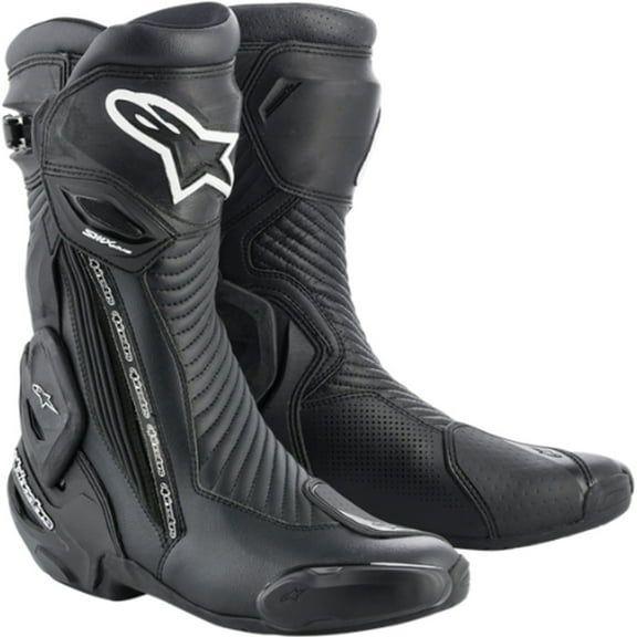 Alpinestars SMX Plus V2 Mens Motorcycle Boots Black 36 EUR