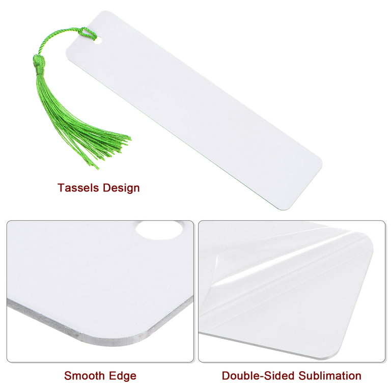 White Bookmark Double Side Sublimation – The Blank Stockpile
