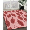 thumbnail image 2 of Ahgly Company Indoor Square Patterned Pastel Pink Area Rugs, 5' Square, 2 of 6