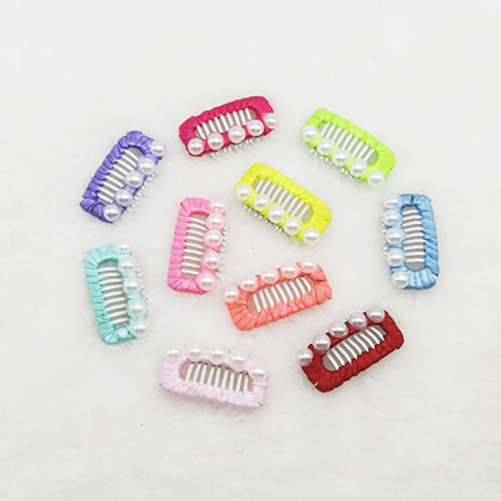 Cheers.US 10Pcs Dog Hair Clips Pet Hair Barrettes Dog Hair Accessories