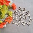 thumbnail image 3 of 10 Pcs Unfinished Wood Cutout Chips for Board Game Pieces Arts Crafts Projects Ornaments (Key), 3 of 7