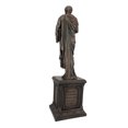 thumbnail image 3 of Aristote Statue Philosophie Bronze Finition, 3 of 5