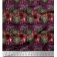 thumbnail image 1 of Soimoi Purple Cotton Voile Fabric Scared Geometric Galaxy Print Fabric by the Yard 42 Inch Wide, 1 of 3