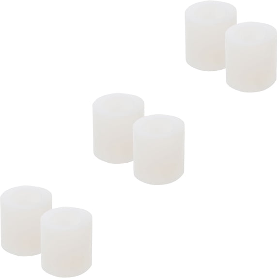 HOMEMAXS 6 pcs  3D Silicone Mold Tulip Shaped Mold Flower Molds for Candle Soap Making