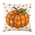 thumbnail image 2 of Gallickan Fall Pillow Case, Halloween Pumpkin Pillow Cover, Fall Pillowcase Harvest Festival Thanksgiving Holiday Decoration, Soft Sofa Couch Decoration for Home, A, 2 of 6