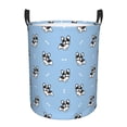 thumbnail image 6 of Lsque French Bulldog Puppy pattern Laundry Hamper Basket, Tall Woven Rope Hamper Basket for Clothes, Lightweight Storage Basket, Collapsible Waterproof-Small, 6 of 8