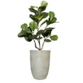 thumbnail image 1 of Artificial Fig Tree 48" Fake Plant Real Touch with Planter, 1 of 3
