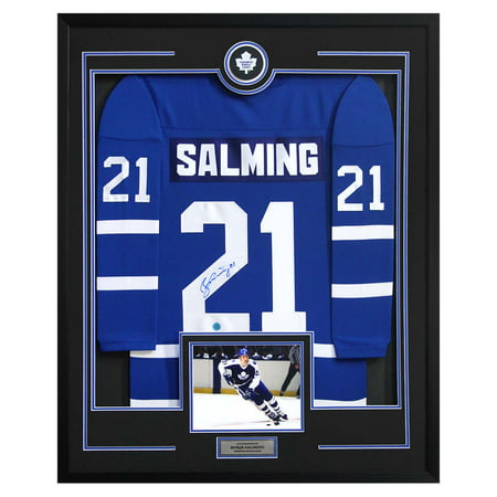 Mitch Marner Toronto Maple Leafs Signed Dated 1st NHL Goal 36x44 Framed  Jersey