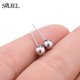 thumbnail image 1 of Pendientes de animales de acero inoxidable 100% para mujeres y niñas, bonitos pendientes de zorro, delfín, mariposa, conejo, dinosaurio, perro, joyería negra de murciélago, 1 of 2