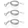 thumbnail image 1 of Stainless Steel Cable Adjustable 2m x 1.5mm, 3-Piece Set for Clothes Lights Photos, 1 of 5