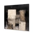 thumbnail image 2 of Designart "Fusion in Mid Century Black IV" Modern Midcentury Metal Art Print, 2 of 5