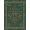 Green, Pattern 18, variant on ODIKA 8'x10' Washable Area Rug Durable, Non-Slip Aesthetic Boho Jungle Motif With Palm Frond Accents Snake Tropical Refined for Living Room, Under Sectional, Family
