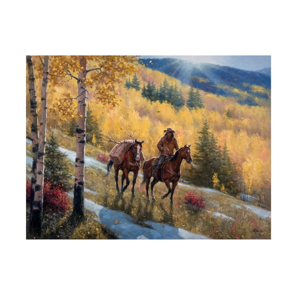 Jack Sorenson 'Glow Of Indian Summer' Canvas Art