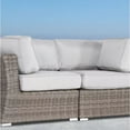 thumbnail image 4 of CoSoTower Fully Assembled 66" Outdoor Wicker Loveseat with Cushions, 4 of 7