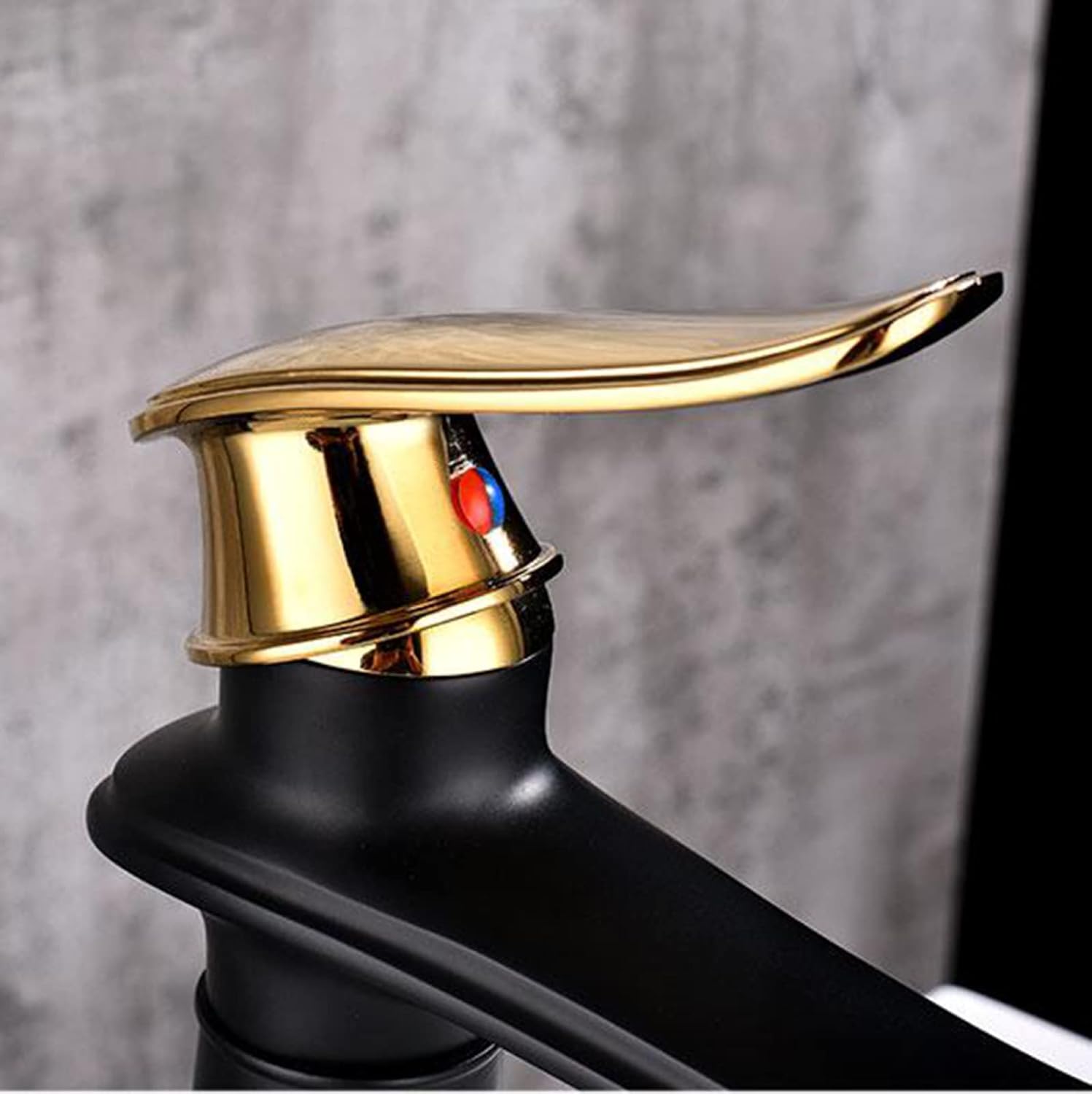Vintage Sink Faucet Bathroom, Brass Bathroom Faucet, Sink Faucet Hot and Cold Mix Tap, Single Handle Bathroom Sink Faucet, White Gold, High