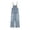 Light Blue, variant on Kids Denim Overalls Sleeveless Wide Leg Stretchy Jean Dungarees Pants 13-14 Years Clothes Boy