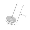 thumbnail image 2 of HONMEET 2Pcs Stainless Steel Menu Fork Silver for Restaurant Ticket Spike, 2 of 8