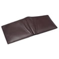 thumbnail image 6 of MARSHAL Kids Slim Genuien Leather Coin Pouch Bifold Compact Wallet Burgundy, 6 of 7