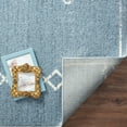 thumbnail image 3 of Luxe Weavers Boho Moroccan Geometric Blue 6x9 Area Rug, Modern Home Décor Rug, 3 of 10