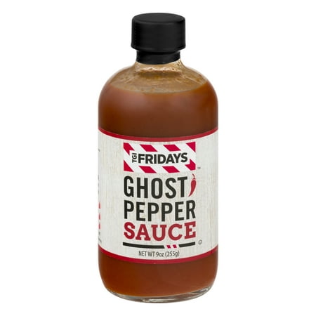 (2 Pack) TGI Friday Ghost Pepper Sauce, 9.0 OZ (Best Way To Grow Ghost Peppers)