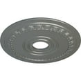 thumbnail image 3 of Ekena Millwork 17 1/2"OD x 3 5/8"ID x 1"P Munich Ceiling Medallion (Fits Canopies up to 5 5/8"), Hand-Painted Silver, 3 of 6
