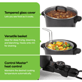 thumbnail image 5 of Presto 10qt Kitchen Kettle Electric Multi-Cooker 06009, 5 of 11