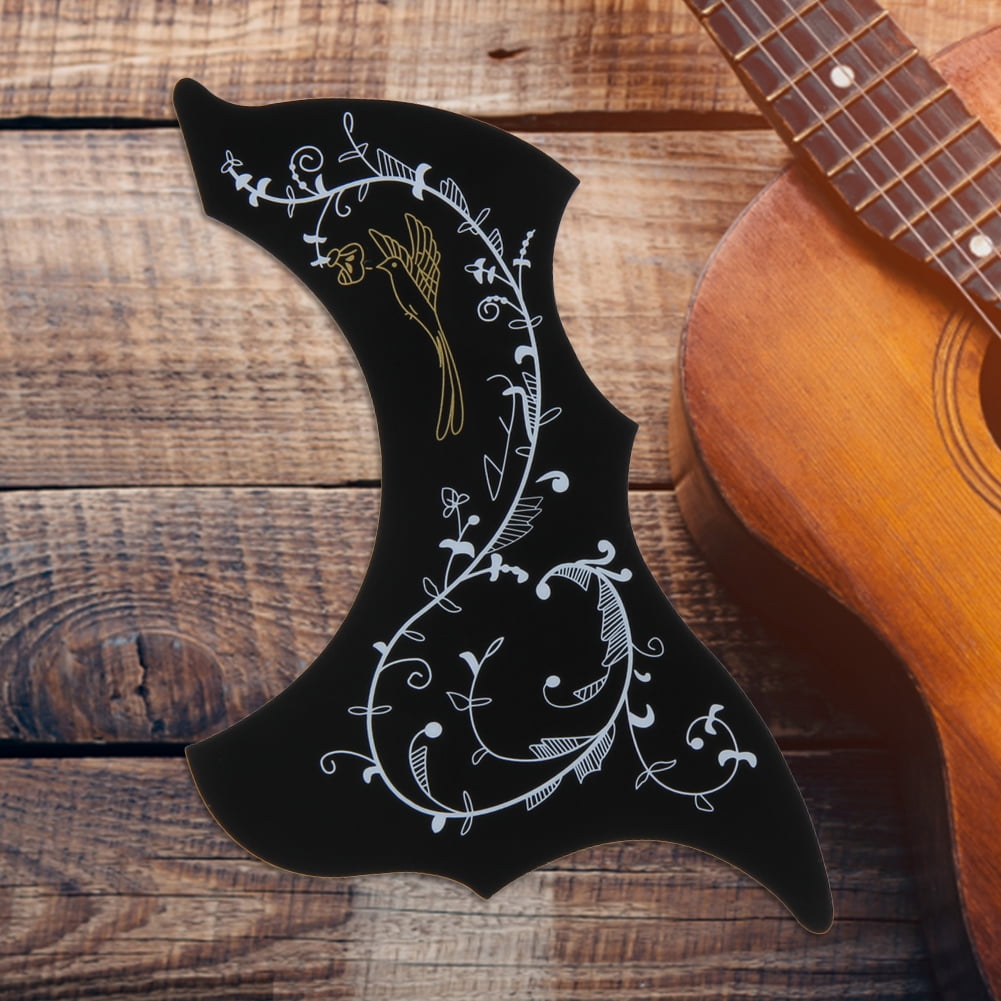 Xewsqmlo Hummingbird Acoustic Guitar Pickguard Selfadhesive Celluloid
